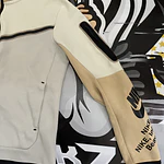 Nike Sportswear Tech Fleece Printed Full-Zip Hoodie Light Bone USED