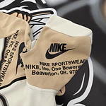 Nike Sportswear Tech Fleece Printed Full-Zip Hoodie Light Bone USED