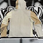 Nike Sportswear Tech Fleece Printed Full-Zip Hoodie Light Bone USED