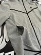 Nike Sportswear Tech Fleece Full-Zip Hoodie - Dark Grey Heather USED - Miniatura 5