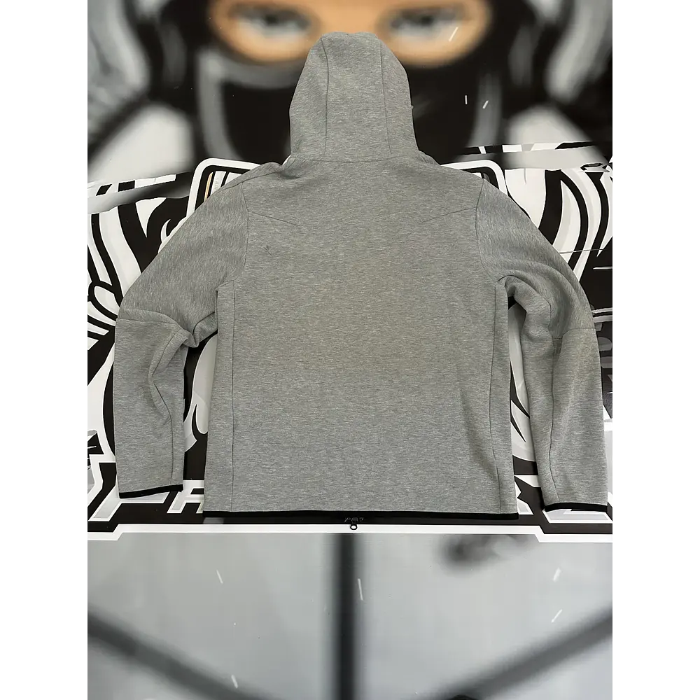 Nike Sportswear Tech Fleece Full-Zip Hoodie - Dark Grey Heather USED