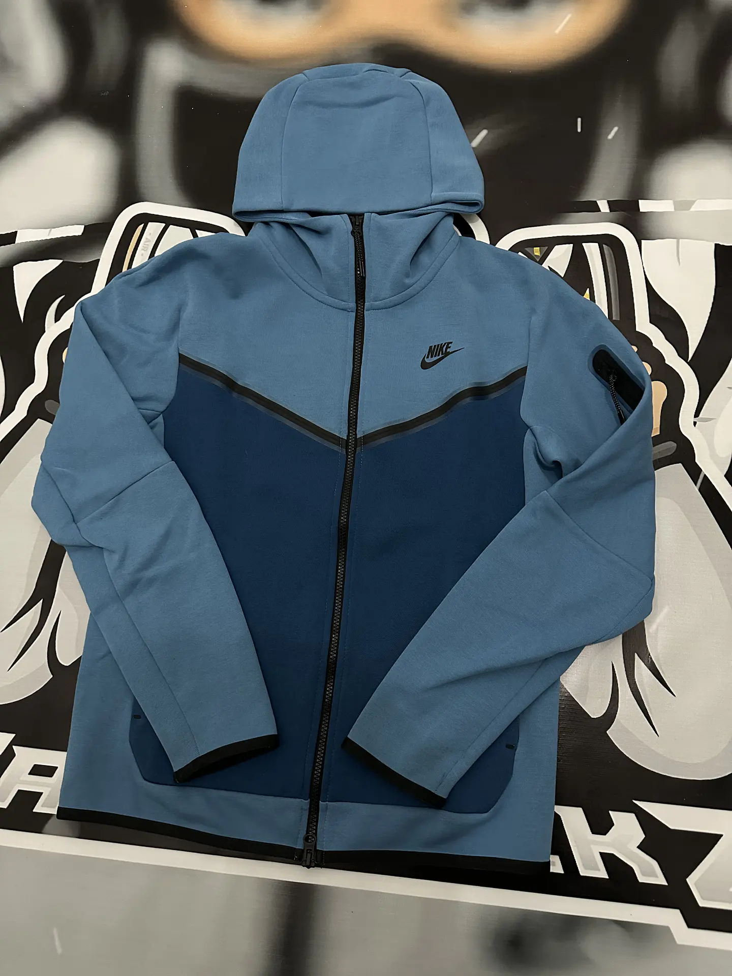 Nike Sportswear Tech Fleece - Dutch Blue USED 2