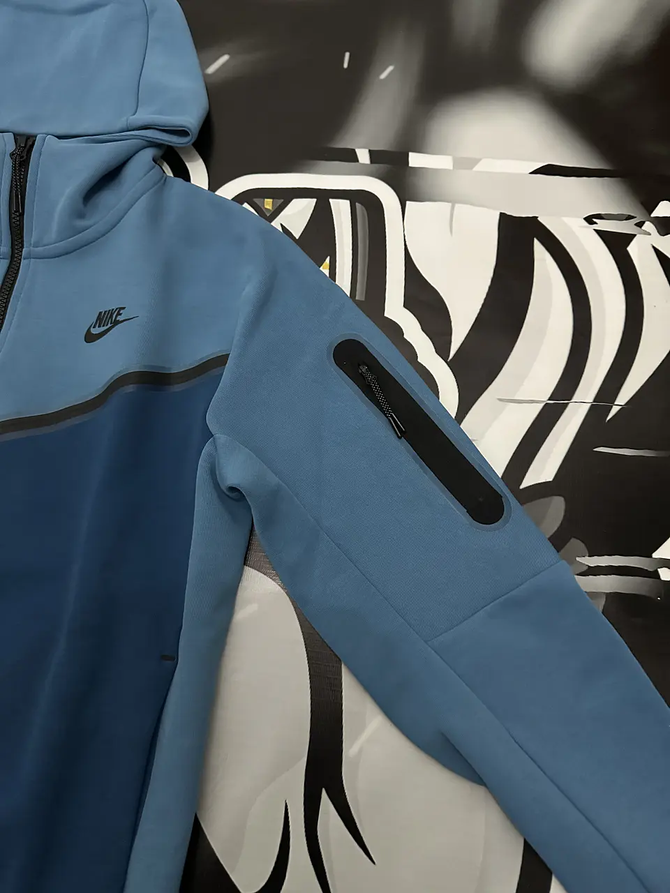 Nike Sportswear Tech Fleece - Dutch Blue USED 3