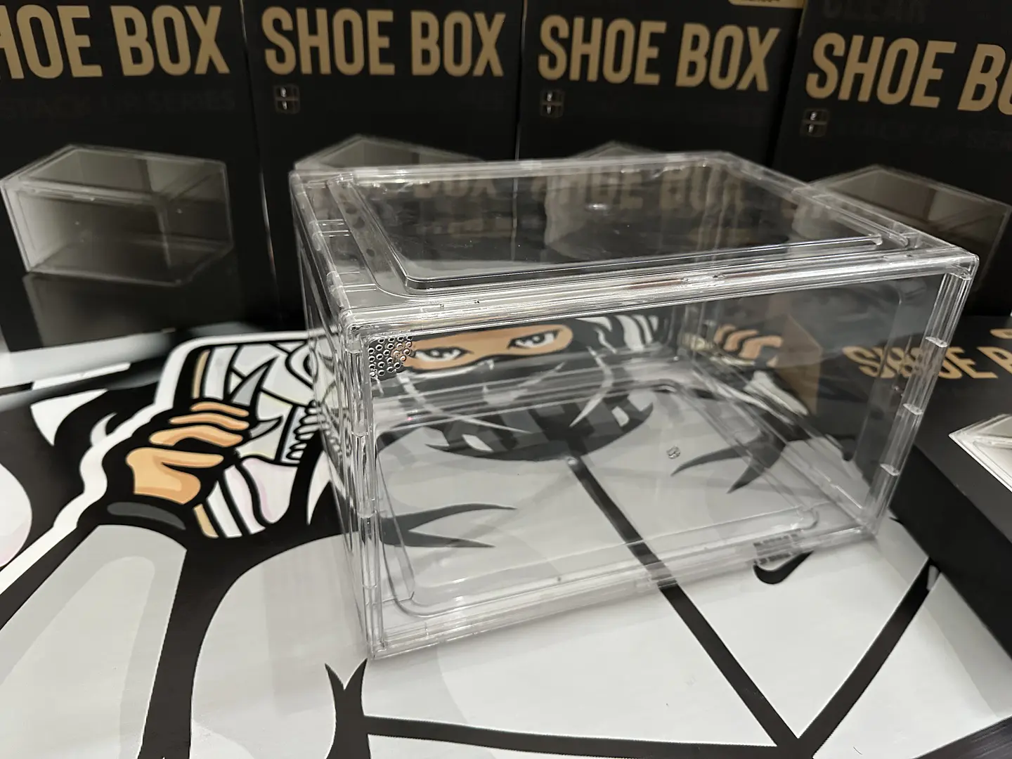 Clear Shoe Box - Fabrikickz 5