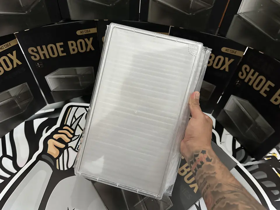Clear Shoe Box - Fabrikickz 12