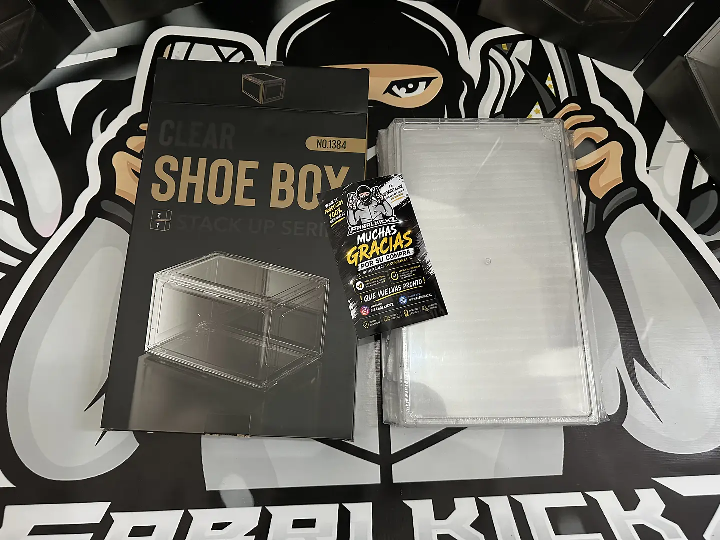 Clear Shoe Box - Fabrikickz 14