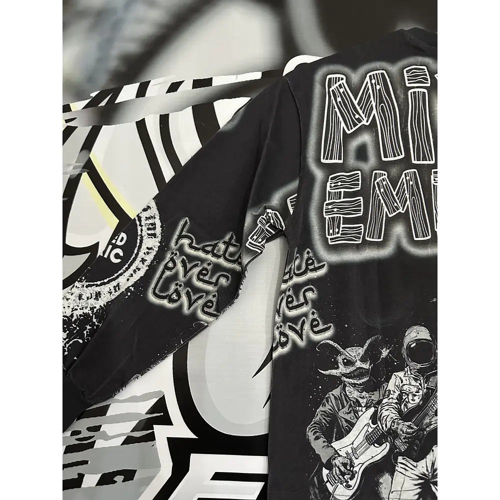 Mixed Emotion Black Astro Long Sleeve