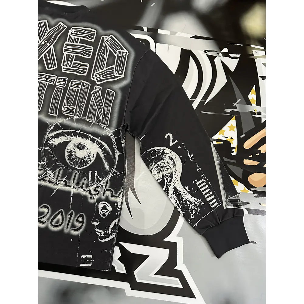 Mixed Emotion Black Astro Long Sleeve
