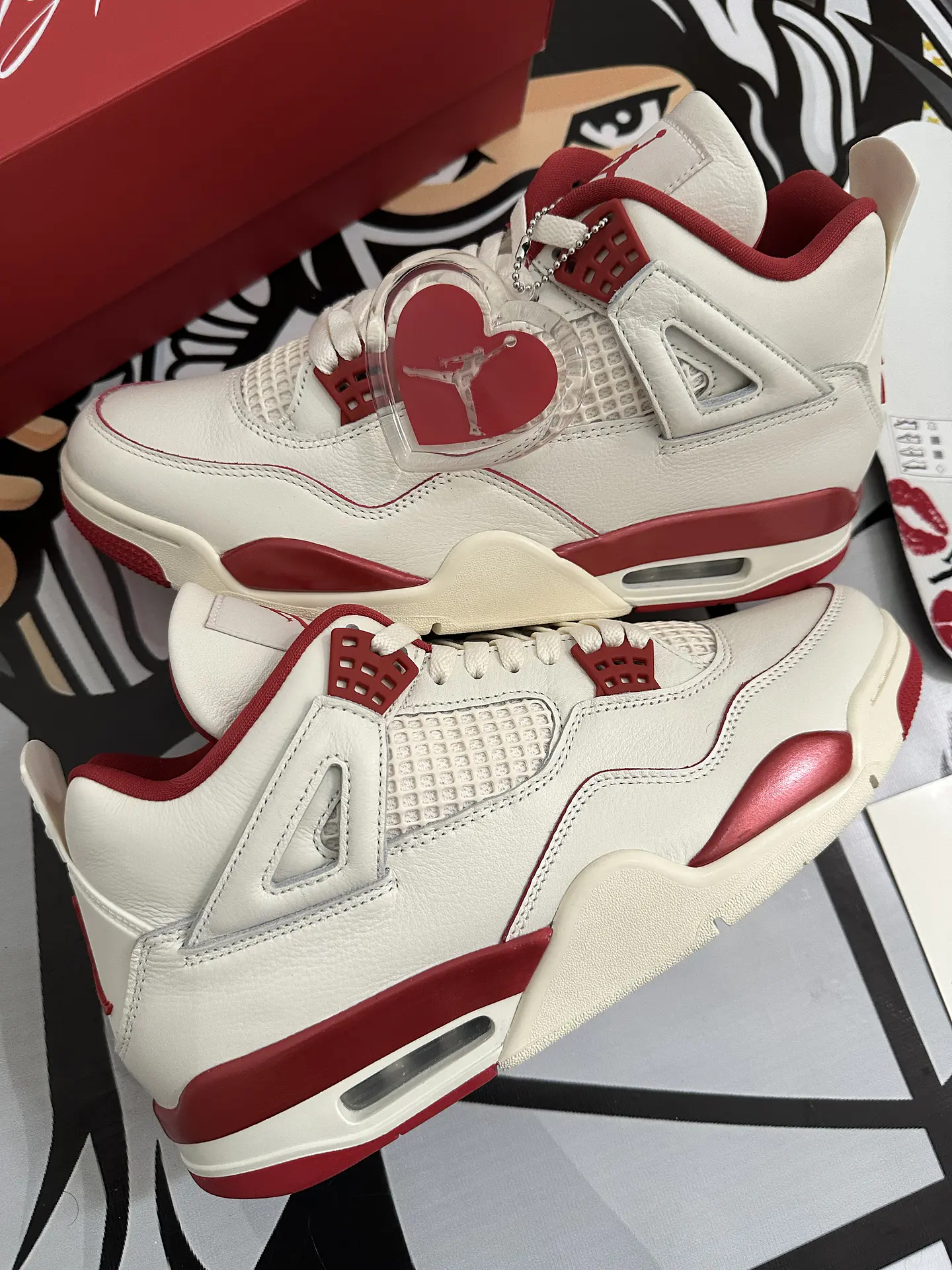 Air Jordan retro 4 Valentine Day (Wmn’S) 7