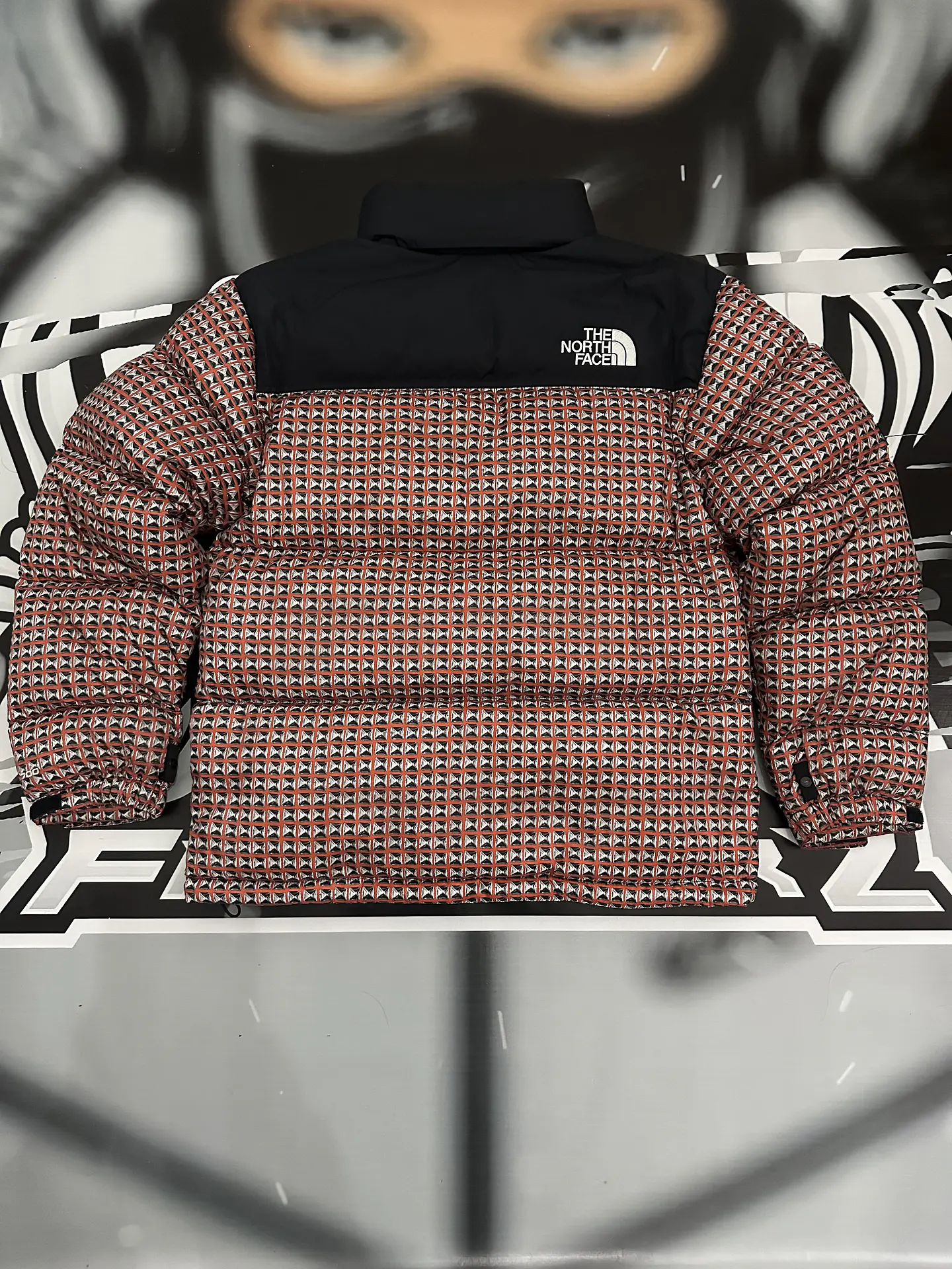 Supreme The north Face Nuptse Jacket Red  8