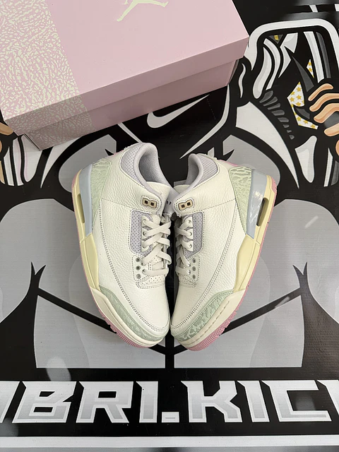 Air Jordan retro 3 Sail Jade aura 