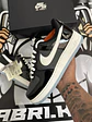 Nike Air forcé 1 low Black Iron Grey patent - Miniatura 5