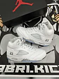 Air Jordan retro 5 White metalic  - Miniatura 3