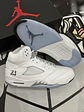 Air Jordan retro 5 White metalic  - Miniatura 5