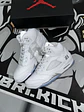 Air Jordan retro 5 White metalic  - Miniatura 6