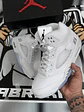 Air Jordan retro 5 White metalic  - Miniatura 7