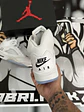 Air Jordan retro 5 White metalic  - Miniatura 10