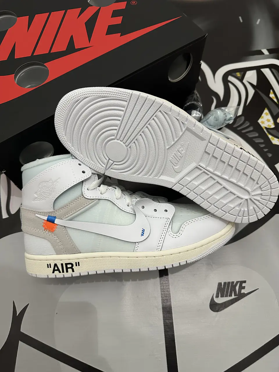 Jordan 1 Retro High OG x Virgil Abloh Archive ‘Alaska’  5
