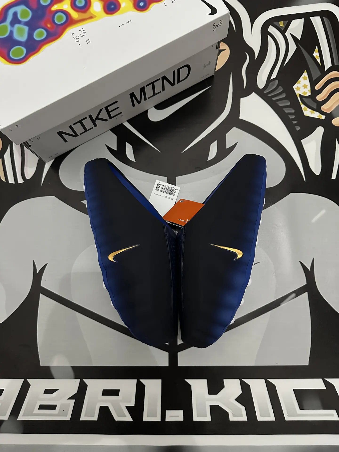 Nike Mind 001 Black Blue royal  1