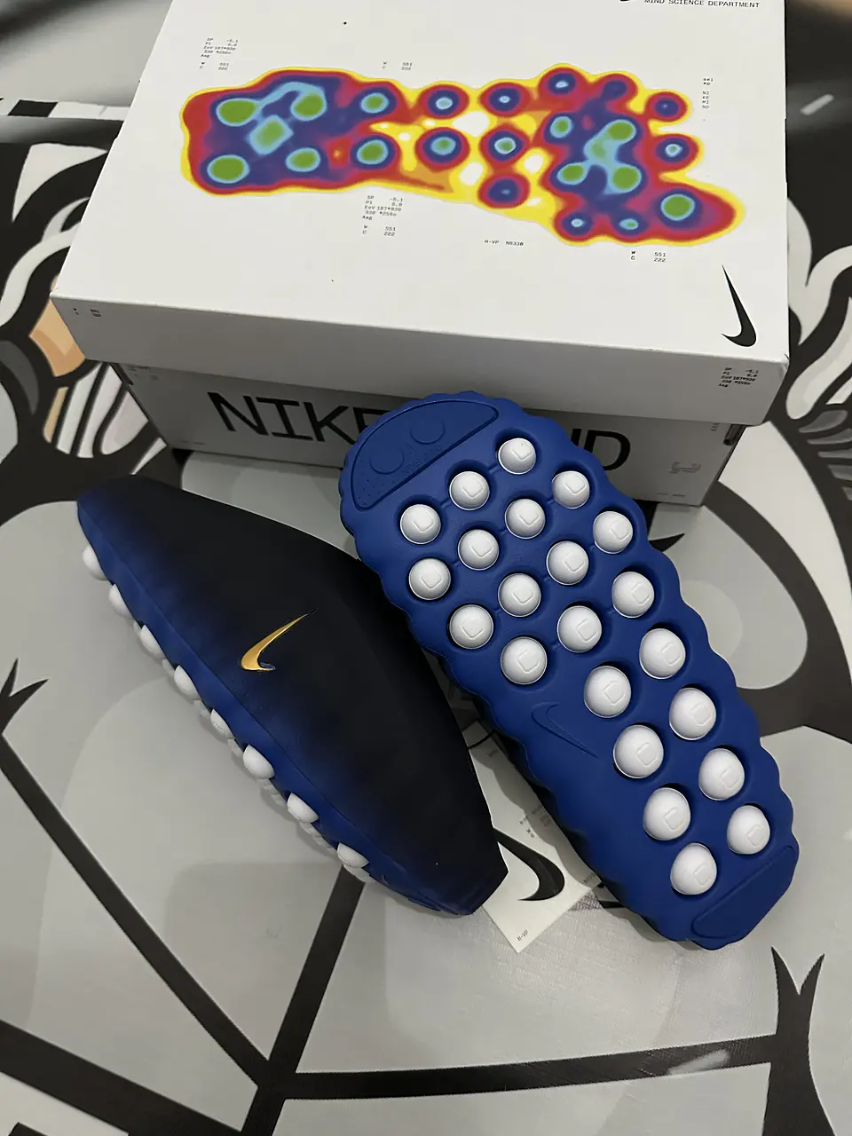 Nike Mind 001 Black Blue royal  5