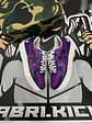A Bathing Ape Bape Sta Icon M2 Purple - USED - thumbnail 1