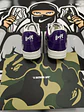 A Bathing Ape Bape Sta Icon M2 Purple - USED - thumbnail 4