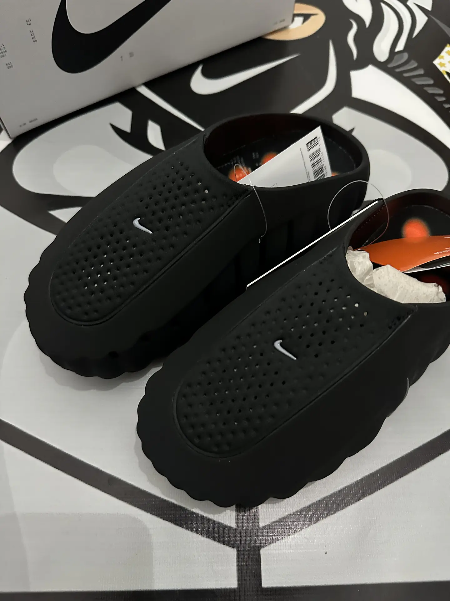 Nike Mind 001 Slide Black Chrome  2
