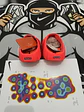 Nike Mind 001 Slide Solar red  - Miniatura 4