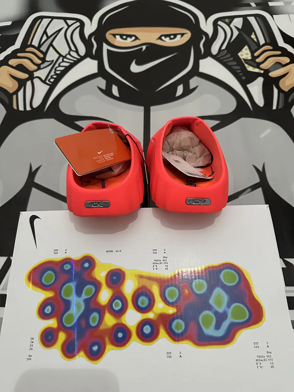 Nike Mind 001 Slide Solar red  4