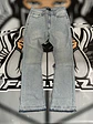 JEANS FLARE MEN FASHION NOVA - Light WASH DIAMON - Miniatura 1