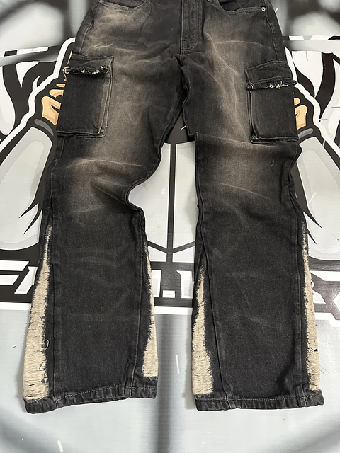 JEANS FLARE MEN FASHION NOVA - KAINE STACKED