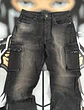 JEANS FLARE MEN FASHION NOVA - KAINE STACKED - thumbnail 4