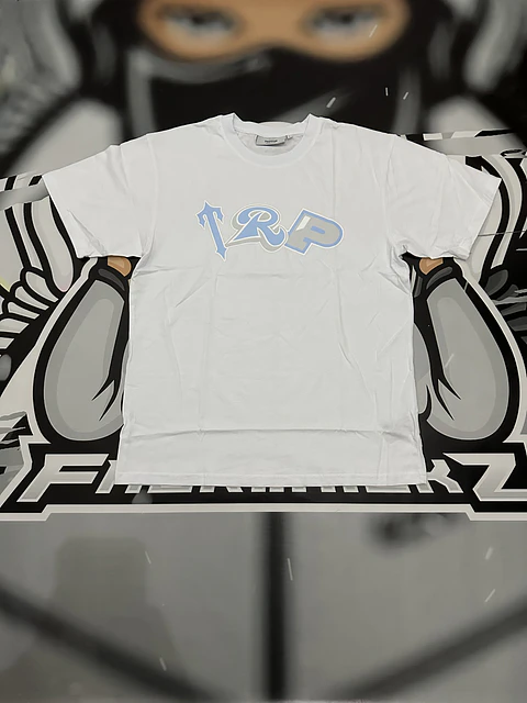 Camiseta Trapstar - TRP BABY BLUE LOGO - WHITE