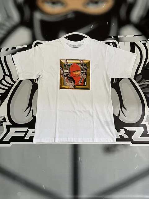 Camiseta trapstar x central cee baby - white