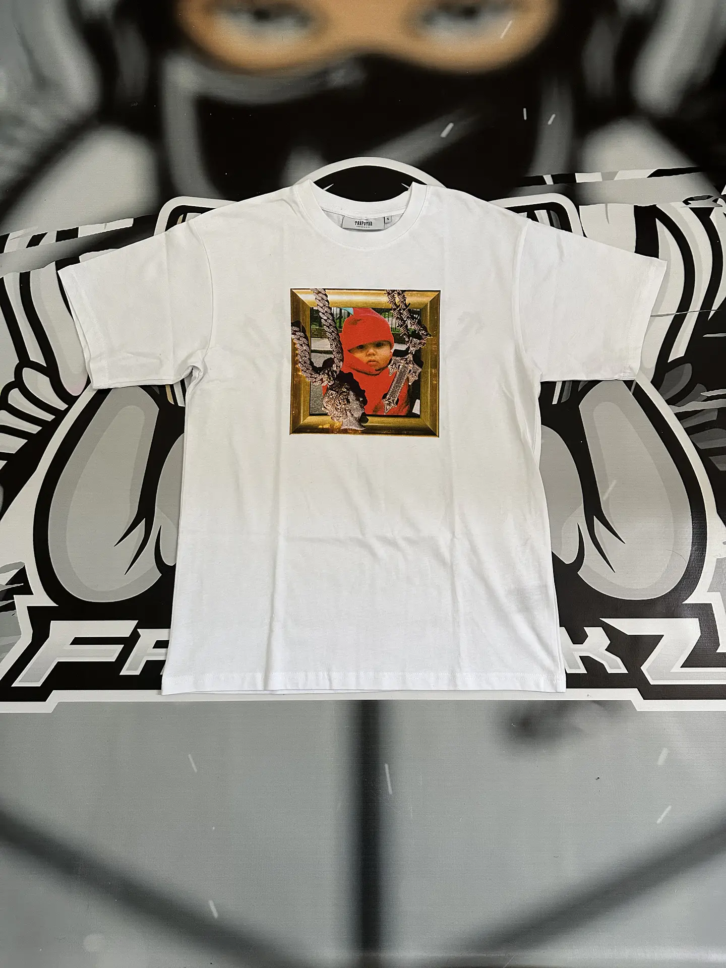 Camiseta trapstar x central cee baby - white 1