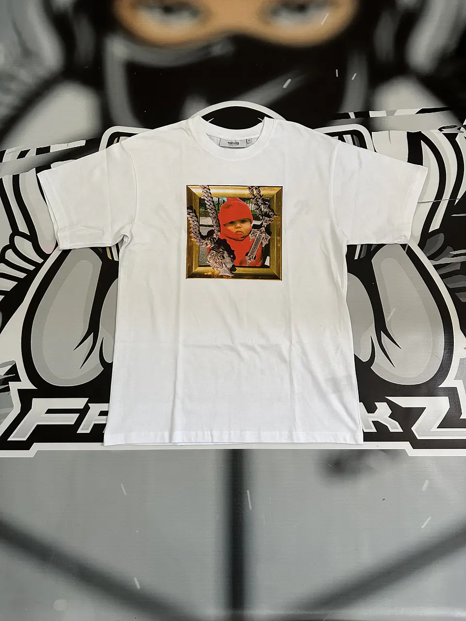 Camiseta trapstar x central cee baby - white 1