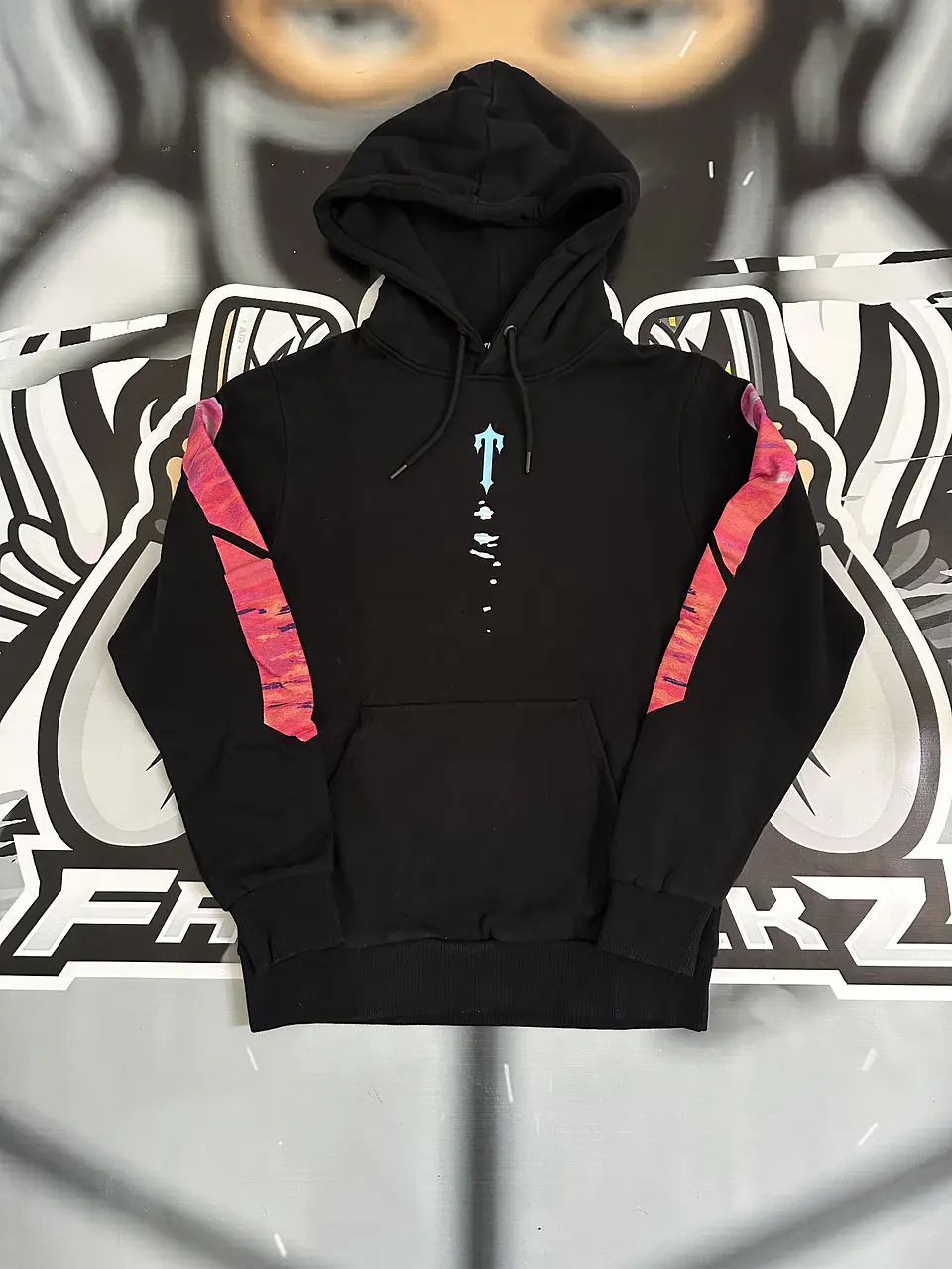 Hoodie Trapstar landscape - Black 1