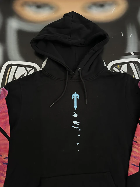 Hoodie Trapstar landscape - Black