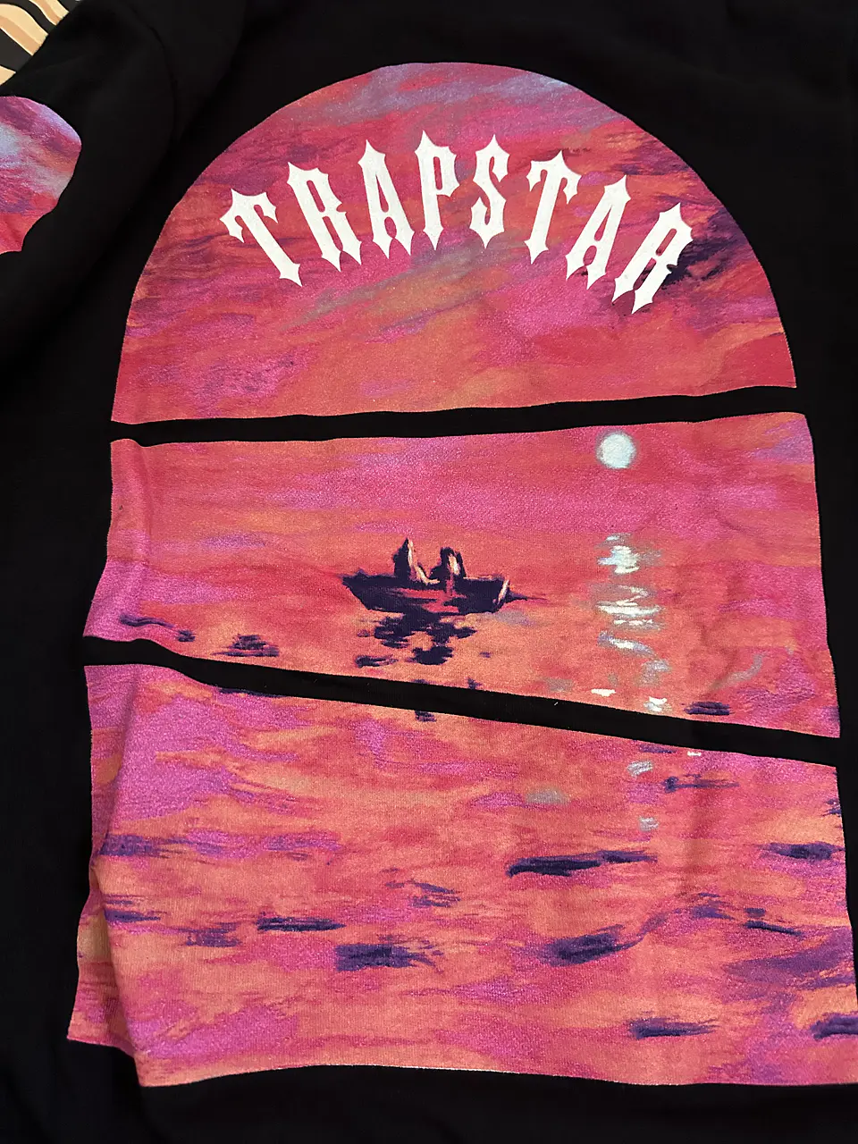Hoodie Trapstar landscape - Black 6