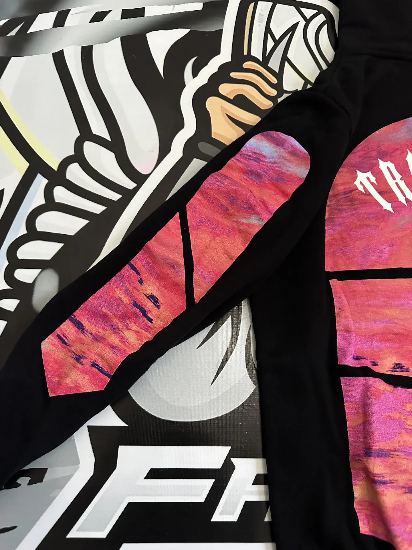 Hoodie Trapstar landscape - Black 8