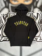 Hoodie trapstar x central cee - black - Miniatura 1