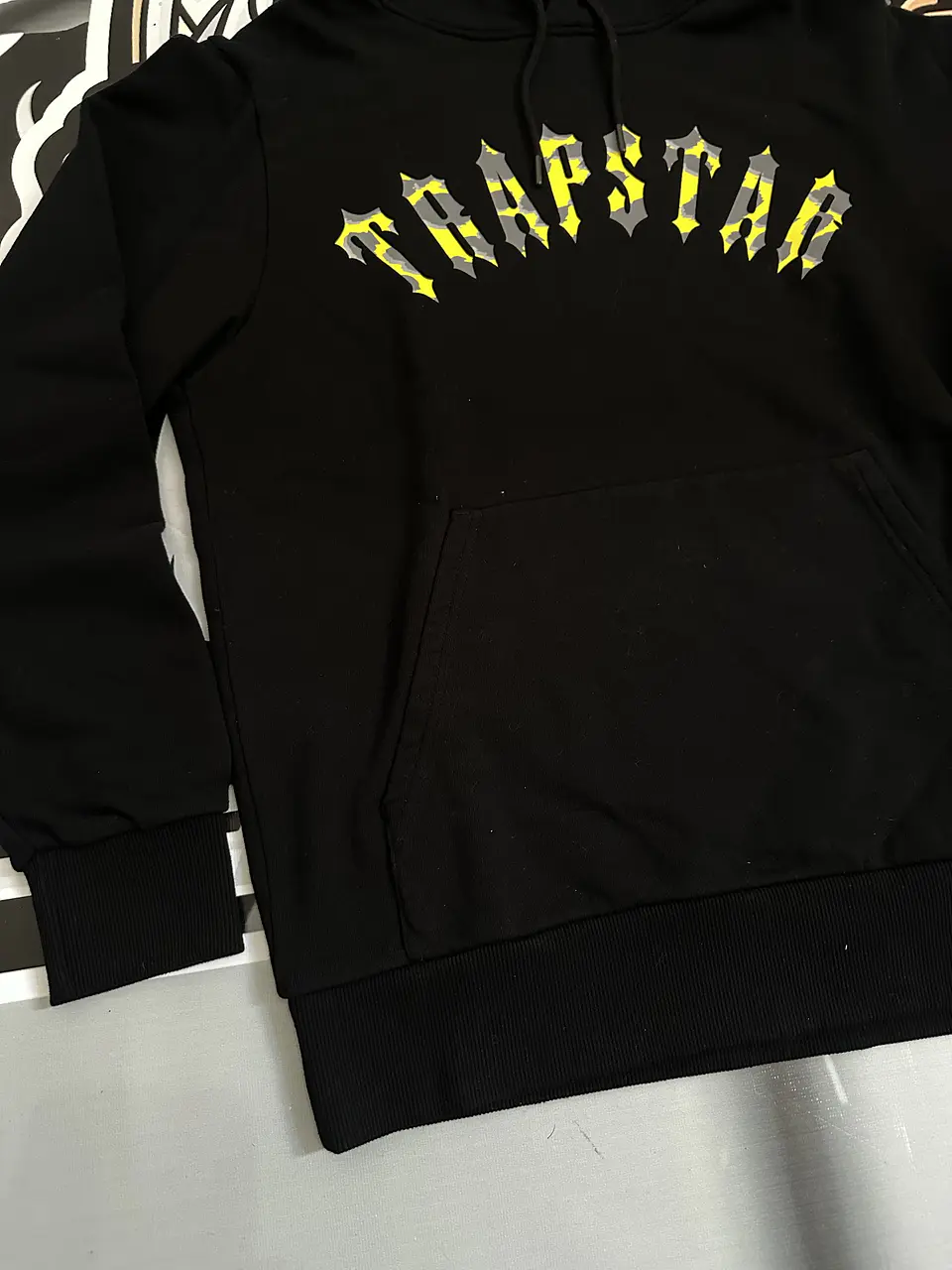 Hoodie trapstar x central cee - black 3