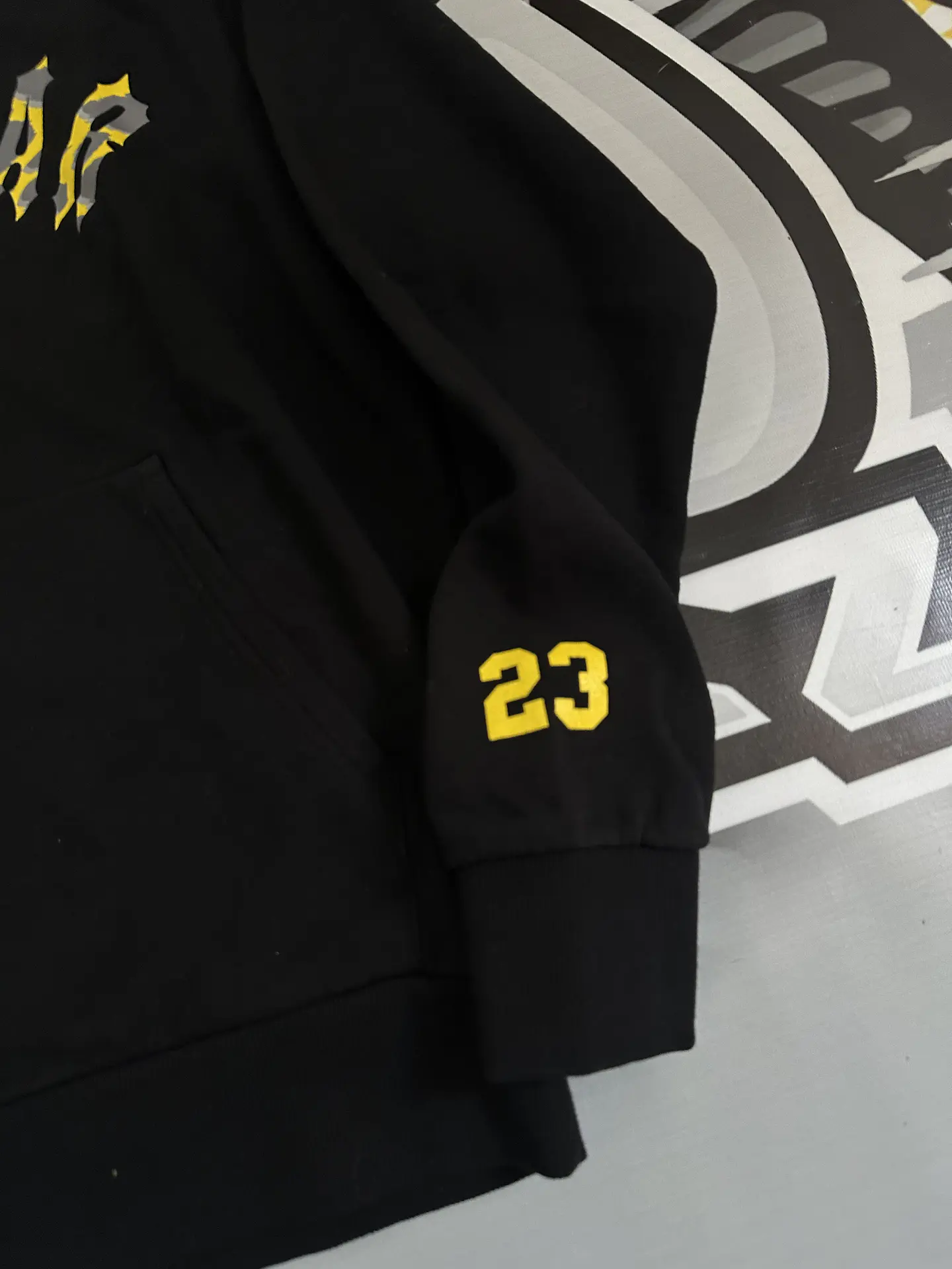 Hoodie trapstar x central cee - black 4