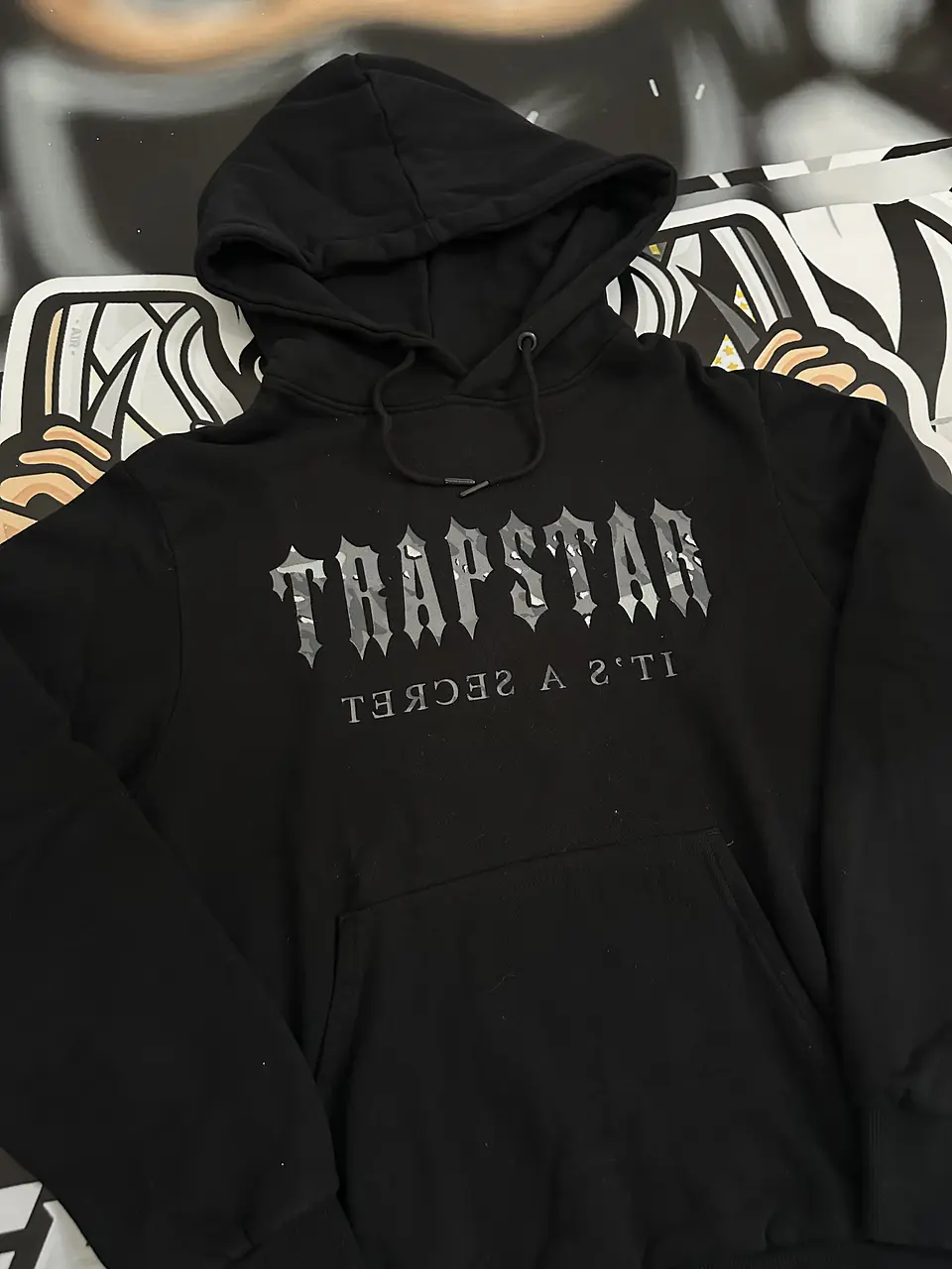 Trucksuit Trapstar Camo logo -  black 6