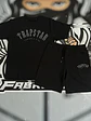 Trucksuit short set Trapstar Camo logo -  black - Miniatura 1