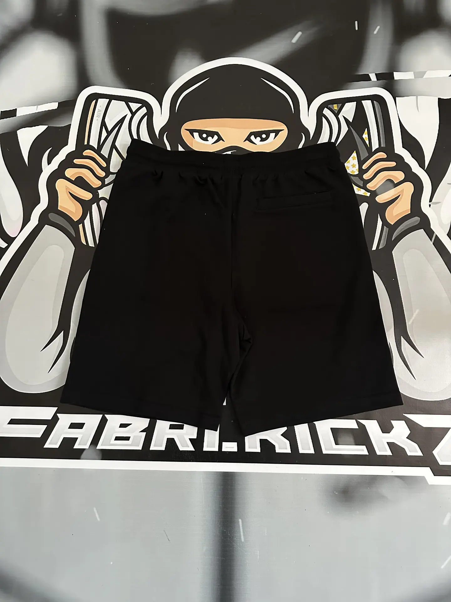Trucksuit short set Trapstar Camo logo -  black 9
