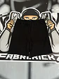 Trucksuit short set Trapstar Camo logo -  black - Miniatura 9