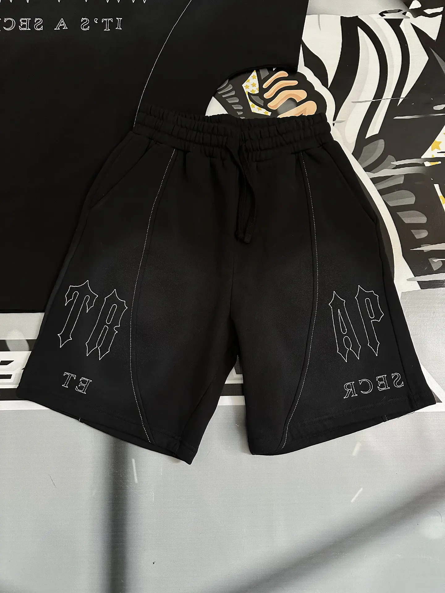 Trucksuit short set Premiun Trapstar -  black 3
