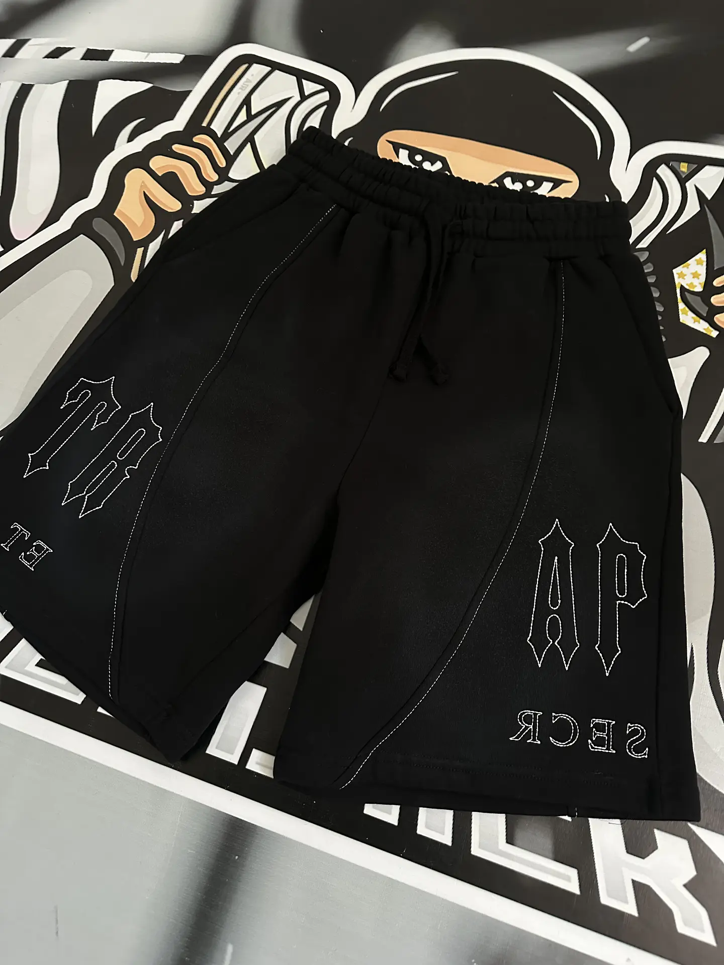 Trucksuit short set Premiun Trapstar -  black 6
