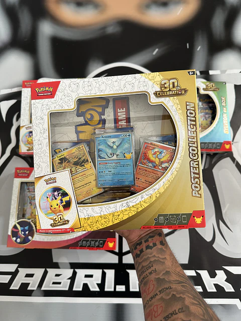 Pokemon TCG 30th Celebration - Poster Collection Inglés